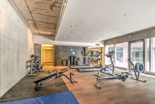 Exercise Room - 710-350 Boul. De Maisonneuve O., Montréal (Ville-Marie), QC - Indoor Photo Showing Gym Room