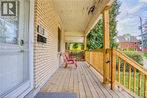 134 Rosslyn Avenue N, Hamilton, ON - Outdoor With Deck Patio Veranda With Exterior