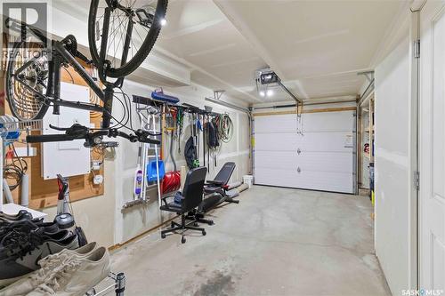 711 Meadows Boulevard, Saskatoon, SK - Indoor Photo Showing Garage