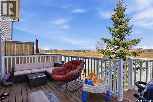 20 515 Centennial Drive, Warman, SK - Outdoor With Deck Patio Veranda With Exterior