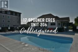 206 - 17 SPOONER CRESCENT Collingwood, ON L9Y 1T3