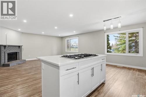 6602 Collins Bay, Regina, SK - Indoor With Fireplace