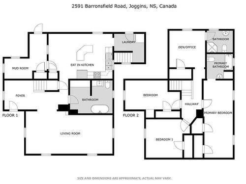 2591 Barronsfield Road, River Hebert, NS 