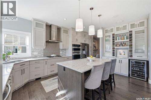 118 Werschner Crescent, Saskatoon, SK - Indoor Photo Showing Kitchen With Upgraded Kitchen