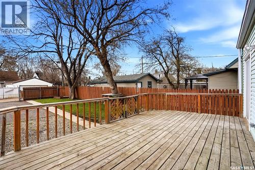 4015 2Nd Avenue, Regina, SK - Outdoor With Deck Patio Veranda
