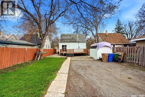 4015 2Nd Avenue, Regina, SK - Outdoor With Deck Patio Veranda