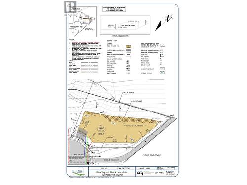 Lot Size - 261 Turnberry Road Lot# 10, Kelowna, BC 