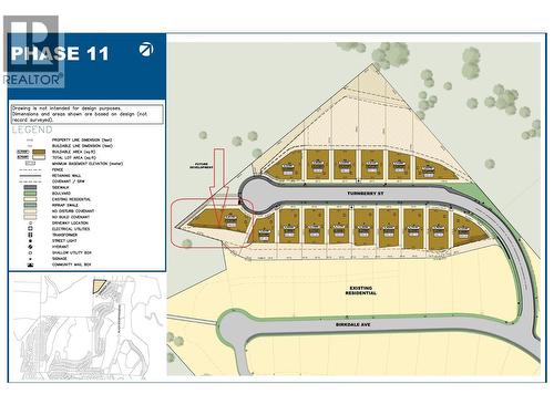Lot Map - 261 Turnberry Road Lot# 10, Kelowna, BC 