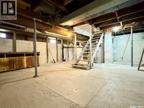 405 Railway Avenue, Cut Knife, SK - Indoor Photo Showing Basement