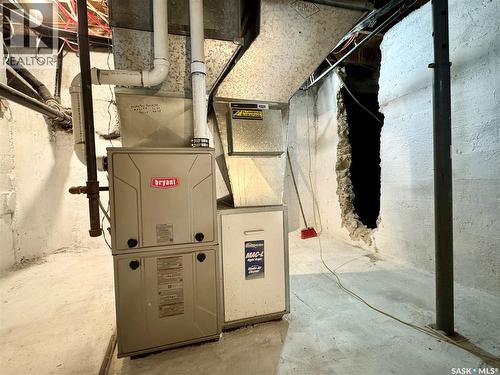 405 Railway Avenue, Cut Knife, SK - Indoor Photo Showing Basement