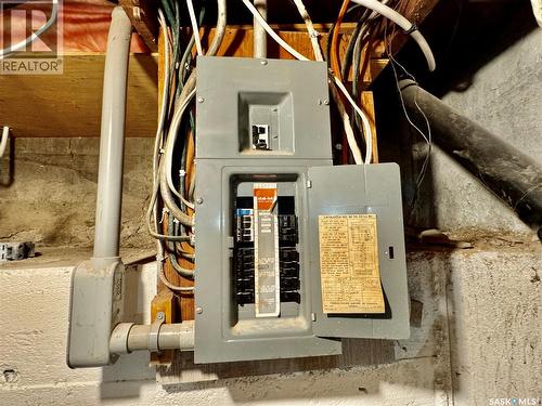 405 Railway Avenue, Cut Knife, SK - Indoor Photo Showing Basement