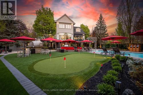 24 Mcarthur Heights, Brampton, ON - Outdoor With In Ground Pool