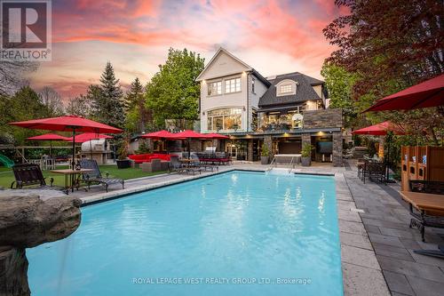 24 Mcarthur Heights, Brampton, ON - Outdoor With In Ground Pool