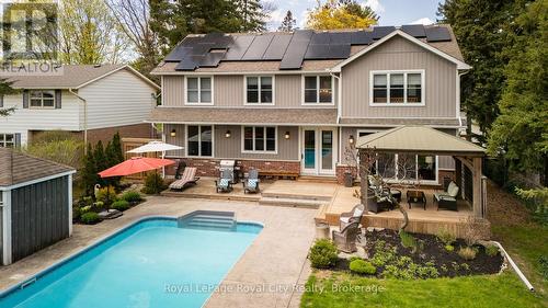 255 Normandy Avenue, Waterloo, ON - Outdoor With In Ground Pool With Deck Patio Veranda