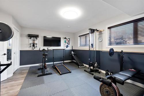 281 Springfield Road, Winnipeg, MB - Indoor Photo Showing Gym Room