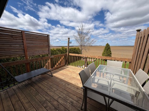 Vue - 431 Rue Des Mésanges, Saint-Isidore, QC - Outdoor With Deck Patio Veranda With Exterior