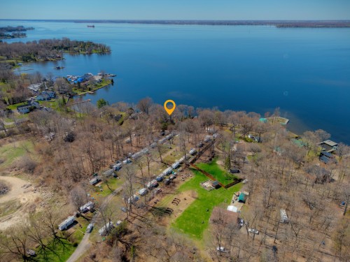 Vue d'ensemble - 123 75E Avenue, Sainte-Barbe, QC - Outdoor With Body Of Water With View