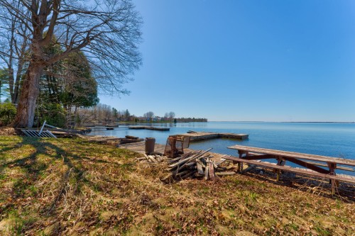 Cour - 123 75E Avenue, Sainte-Barbe, QC - Outdoor With Body Of Water With View