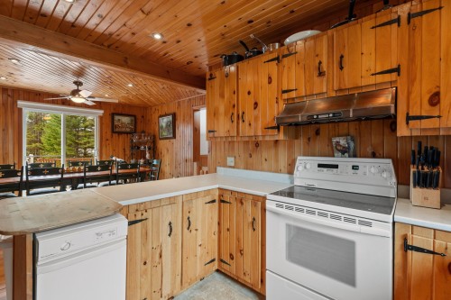 Kitchen - 4416 Ch. De La Promenade-Sarah, Sainte-Agathe-Des-Monts, QC - Indoor Photo Showing Kitchen
