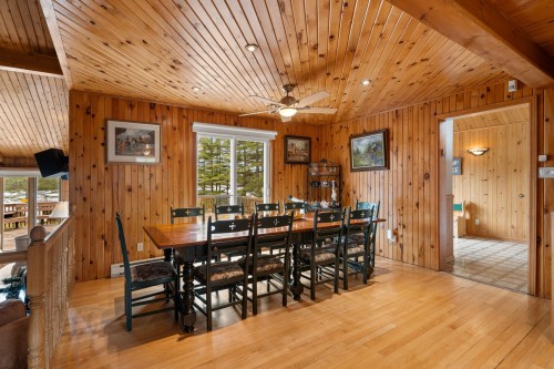 Dining Room - 4416 Ch. De La Promenade-Sarah, Sainte-Agathe-Des-Monts, QC - Indoor Photo Showing Dining Room