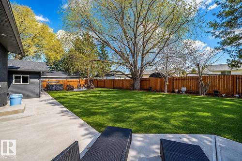 126 Harrison Dr Nw, Edmonton, AB - Outdoor With Backyard