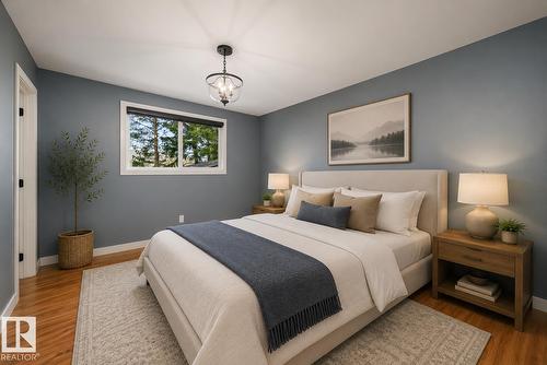 126 Harrison Dr Nw, Edmonton, AB - Indoor Photo Showing Bedroom