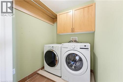 Second floor laundry - 110 Highland Road E Unit# 75, Kitchener, ON - Indoor Photo Showing Laundry Room