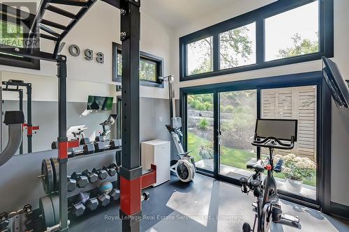 111 Judith Crescent, Hamilton (Ancaster), ON - Indoor Photo Showing Gym Room
