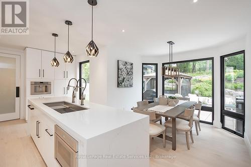 111 Judith Crescent, Hamilton (Ancaster), ON - Indoor Photo Showing Kitchen With Upgraded Kitchen