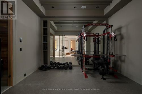 92 Arjay Crescent, Toronto, ON - Indoor Photo Showing Gym Room