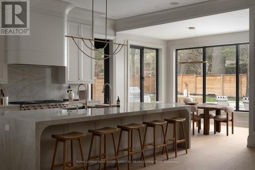 92 Arjay Crescent, Toronto, ON - Indoor Photo Showing Kitchen With Upgraded Kitchen