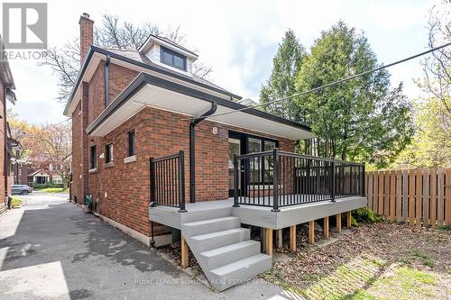 1222 King Street W, Hamilton, ON - Outdoor With Deck Patio Veranda With Exterior