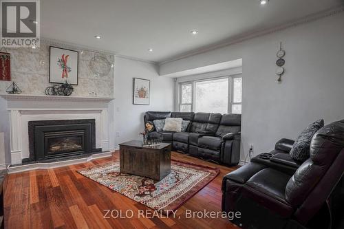 13 Foster Road, Mississauga, ON - Indoor Photo Showing Living Room With Fireplace