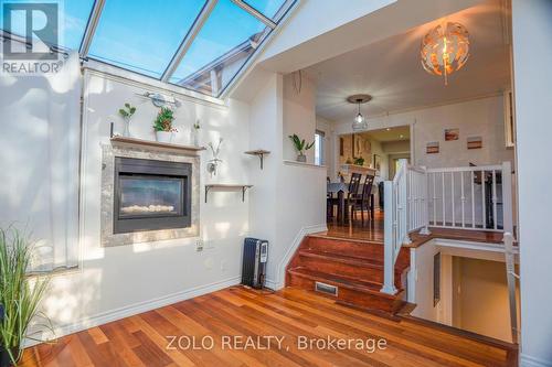 13 Foster Road, Mississauga, ON - Indoor With Fireplace