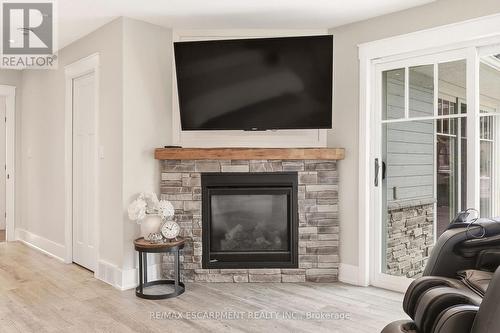 7196 Mcniven Road, Milton, ON - Indoor Photo Showing Living Room With Fireplace
