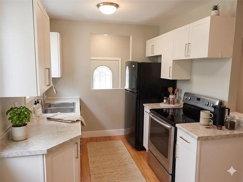 393 Tweed Avenue, Winnipeg, MB - Indoor Photo Showing Kitchen With Double Sink