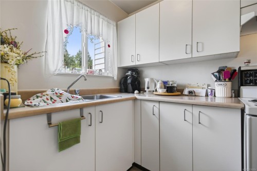 311-200 Back Rd, Courtenay, BC - Indoor Photo Showing Kitchen With Double Sink