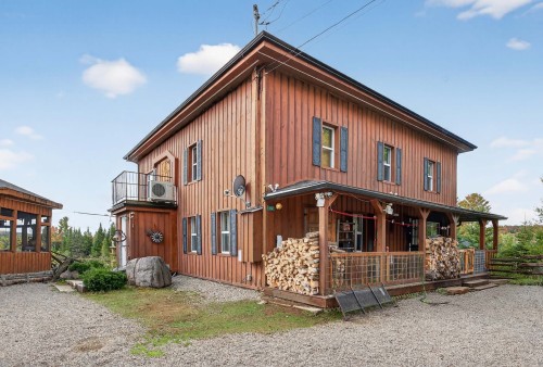 Façade - 102 Ch. Du Lac-Ludger, Lantier, QC - Outdoor With Deck Patio Veranda