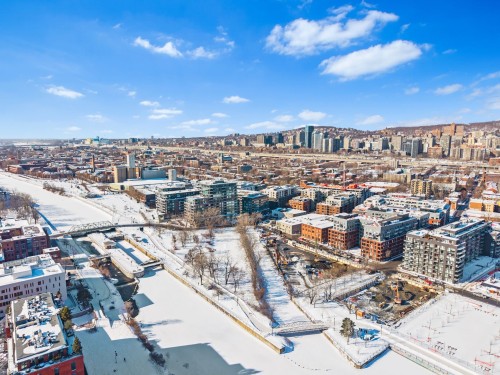 Aerial View - 656-288 Rue Richmond, Montréal (Le Sud-Ouest), QC - Outdoor With View