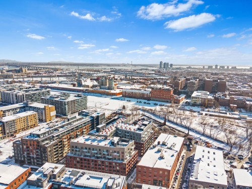 Aerial View - 656-288 Rue Richmond, Montréal (Le Sud-Ouest), QC - Outdoor With View