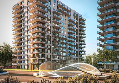 Front of Structure - 903-3665 Av. Jean-Béraud, Laval (Chomedey), QC - Outdoor With Balcony With Facade