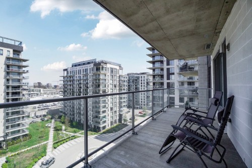 Balcony - 903-3665 Av. Jean-Béraud, Laval (Chomedey), QC - Outdoor With Balcony With Exterior