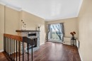 Salon - 607-1650 Av. Panama, Brossard, QC  - Indoor With Fireplace 