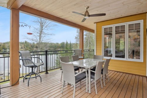 Terrasse - 582 Ch. Du Lac-Beauclair, La Pêche, QC - Outdoor With Deck Patio Veranda With Exterior
