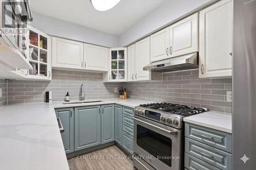 kitchen - 417 Sandhamn Private, Ottawa, ON - Indoor Photo Showing Kitchen With Stainless Steel Kitchen With Upgraded Kitchen