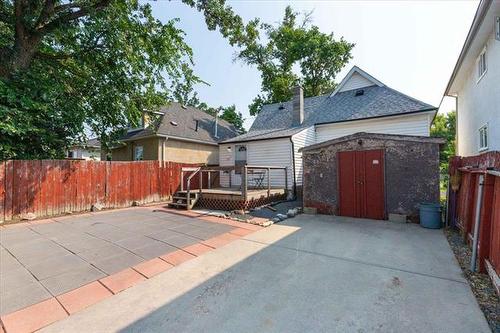 127 Hespeler Ave, Winnipeg, MB - Outdoor With Deck Patio Veranda With Exterior