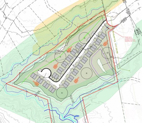 Plan (croquis) - Rue De Vinoy, Cantley, QC 