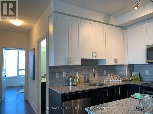 Pho2 - 3600 Highway 7, Vaughan, ON - Indoor Photo Showing Kitchen With Upgraded Kitchen