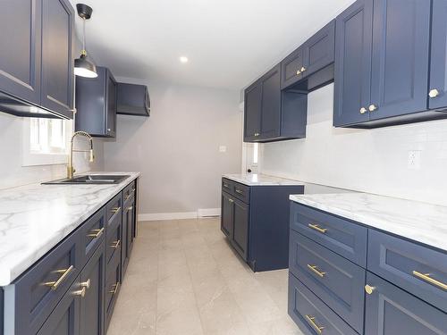39 Rogers Avenue, Amherst, NS - Indoor Photo Showing Kitchen With Double Sink