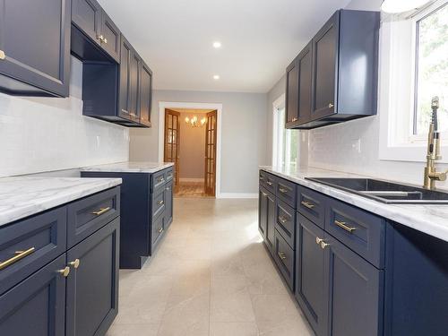 39 Rogers Avenue, Amherst, NS - Indoor Photo Showing Kitchen With Double Sink
